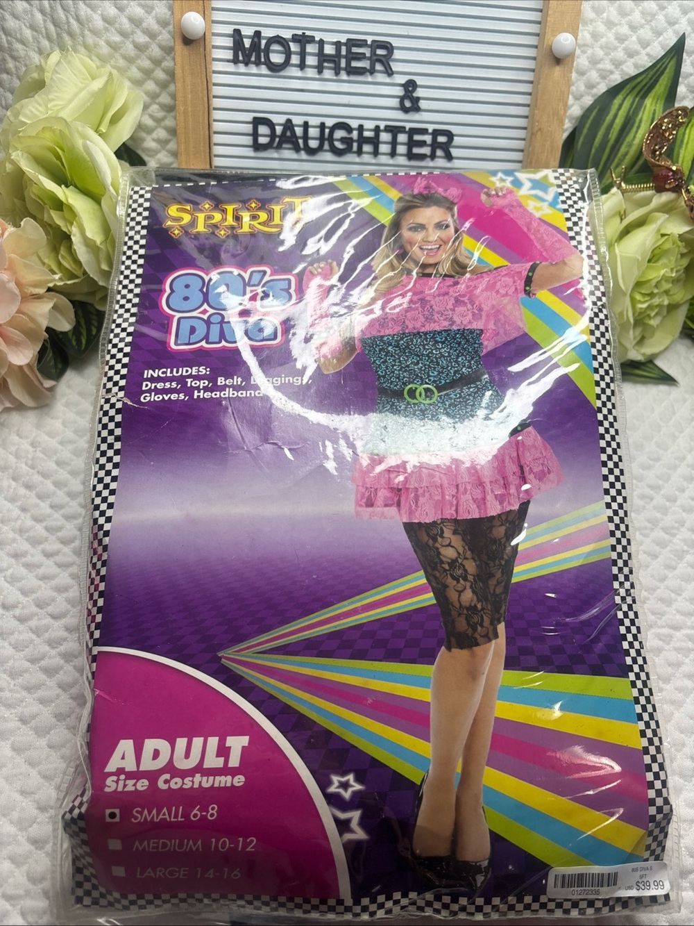 Spirit 80s Diva Party Adult Costume Small